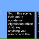screenshot of the scene