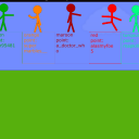 screenshot of the scene