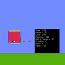 screenshot of the scene