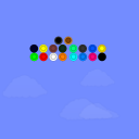 screenshot of the scene