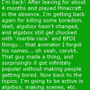 screenshot of the scene