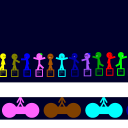 screenshot of the scene