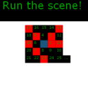 screenshot of the scene