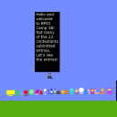 screenshot of the scene