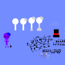 screenshot of the scene