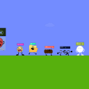screenshot of the scene