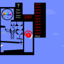 screenshot of the scene