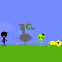 screenshot of the scene