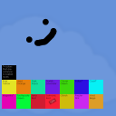 screenshot of the scene