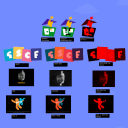 screenshot of the scene