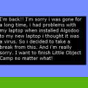 screenshot of the scene