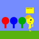 screenshot of the scene