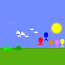 screenshot of the scene