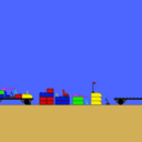 screenshot of the scene