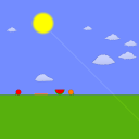 screenshot of the scene