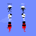 screenshot of the scene