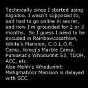 screenshot of the scene