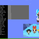 screenshot of the scene