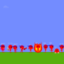 screenshot of the scene