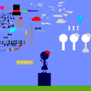 screenshot of the scene