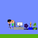screenshot of the scene