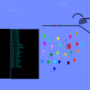 screenshot of the scene