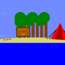 screenshot of the scene