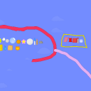 screenshot of the scene