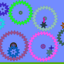 screenshot of the scene