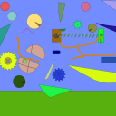 screenshot of the scene