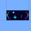 screenshot of the scene