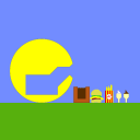 screenshot of the scene