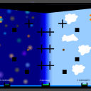 screenshot of the scene