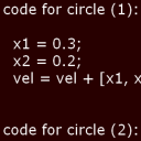 screenshot of the scene