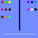screenshot of the scene
