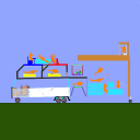 screenshot of the scene