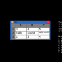 screenshot of the scene