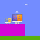 screenshot of the scene