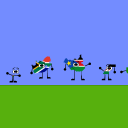 screenshot of the scene