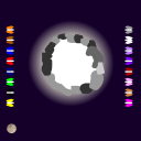 screenshot of the scene