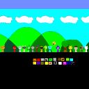 screenshot of the scene