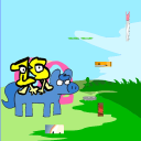 screenshot of the scene