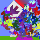 screenshot of the scene