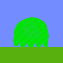 screenshot of the scene