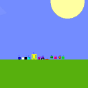 screenshot of the scene