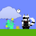 screenshot of the scene