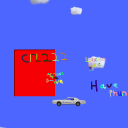 screenshot of the scene
