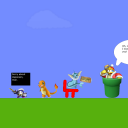 screenshot of the scene