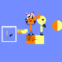 screenshot of the scene