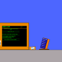 screenshot of the scene